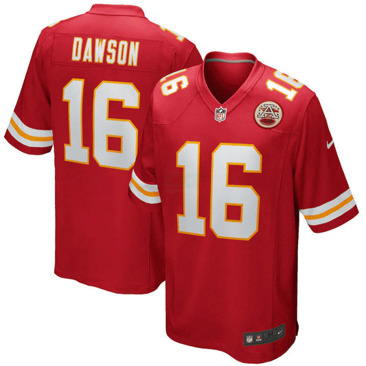 Camisa NFL Len Dawson Red Game Retired Player