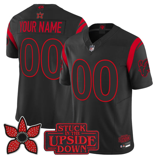 Camisa NFL Los Angeles Rams Los Angeles ‘Stranger Things Edition’ Vapor Limited Jersey - Custom