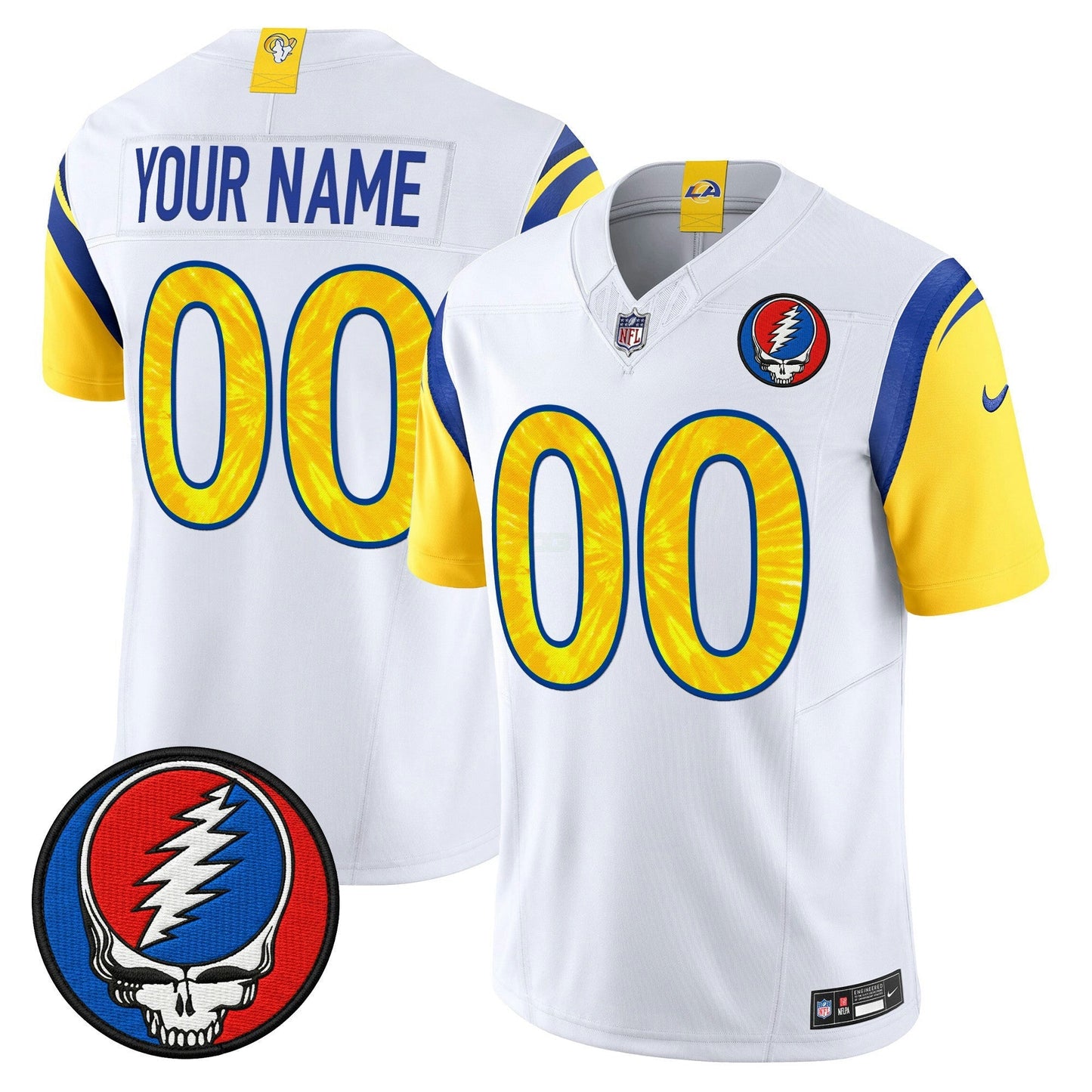 Camisa NFL Los Angeles x Grateful Dead Vapor Limited Jersey