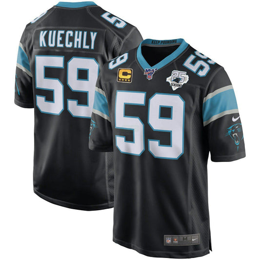 Camisa NFL Luke Kuechly Carolina Black Jersey - Luke Kuechly