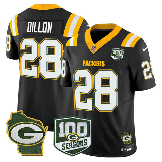 Camisa NFL Men’s 100th Season & Home Patch Vapor Limited Jersey