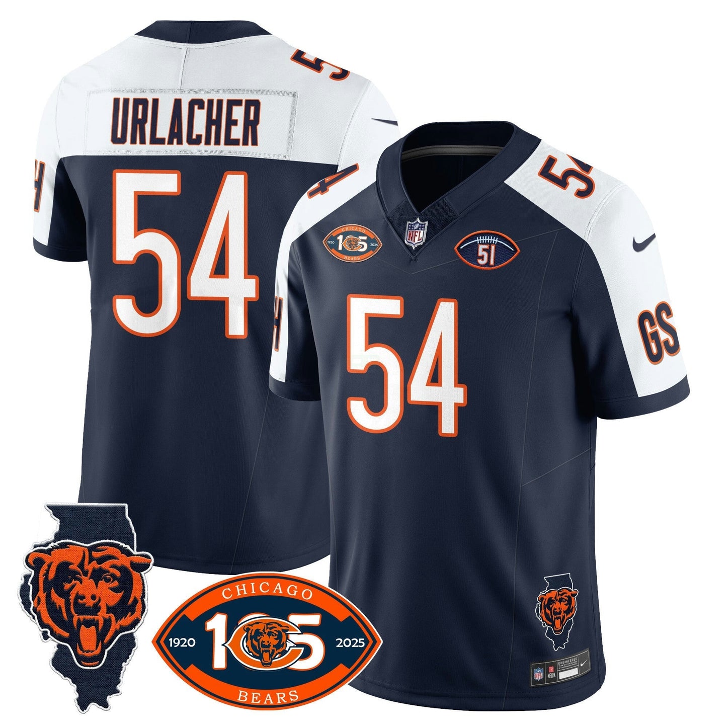 Camisa NFL Men’s 1920-2025 The Vapor Limited Jersey