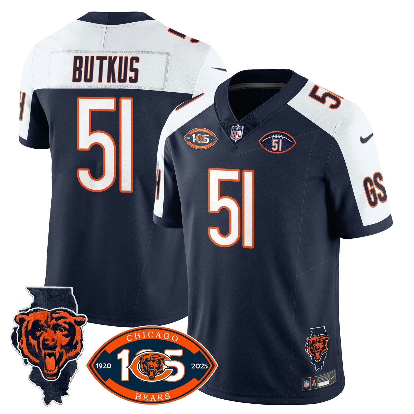 Camisa NFL Men’s 1920-2025 The Vapor Limited Jersey