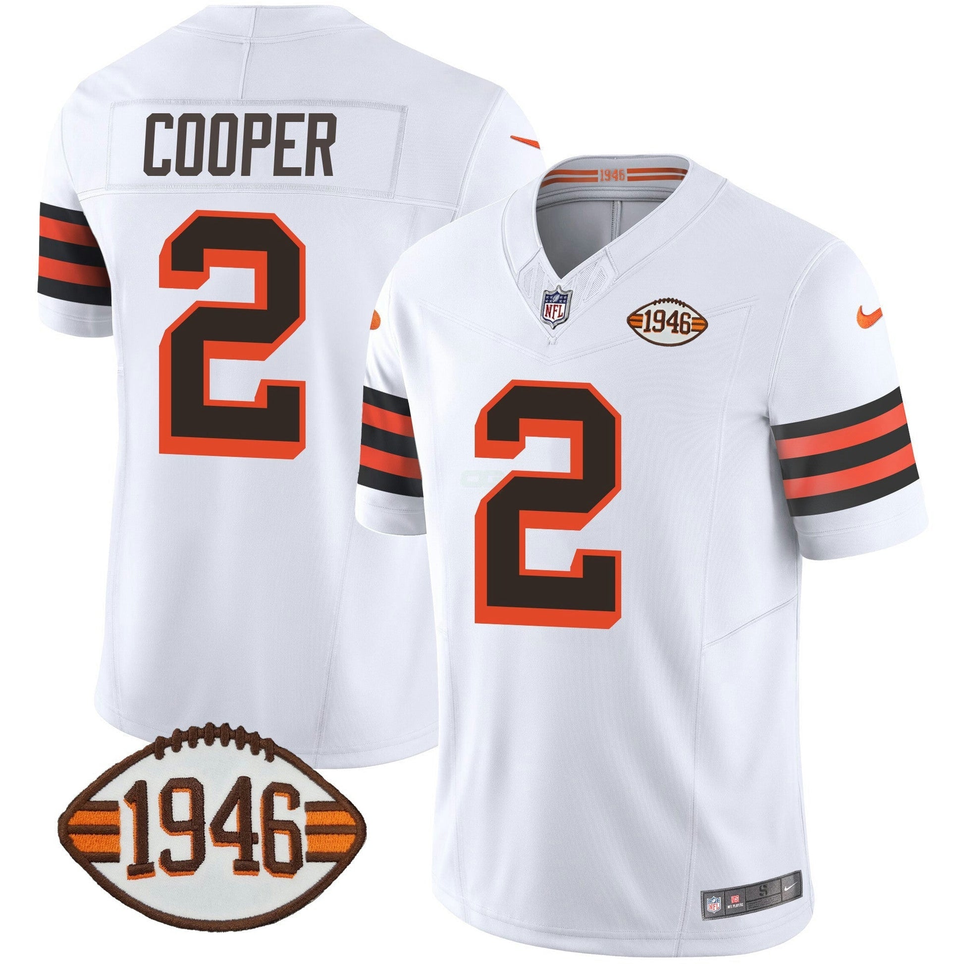 Camisa NFL Men’s 1946 75th Anniversary Patch Jersey