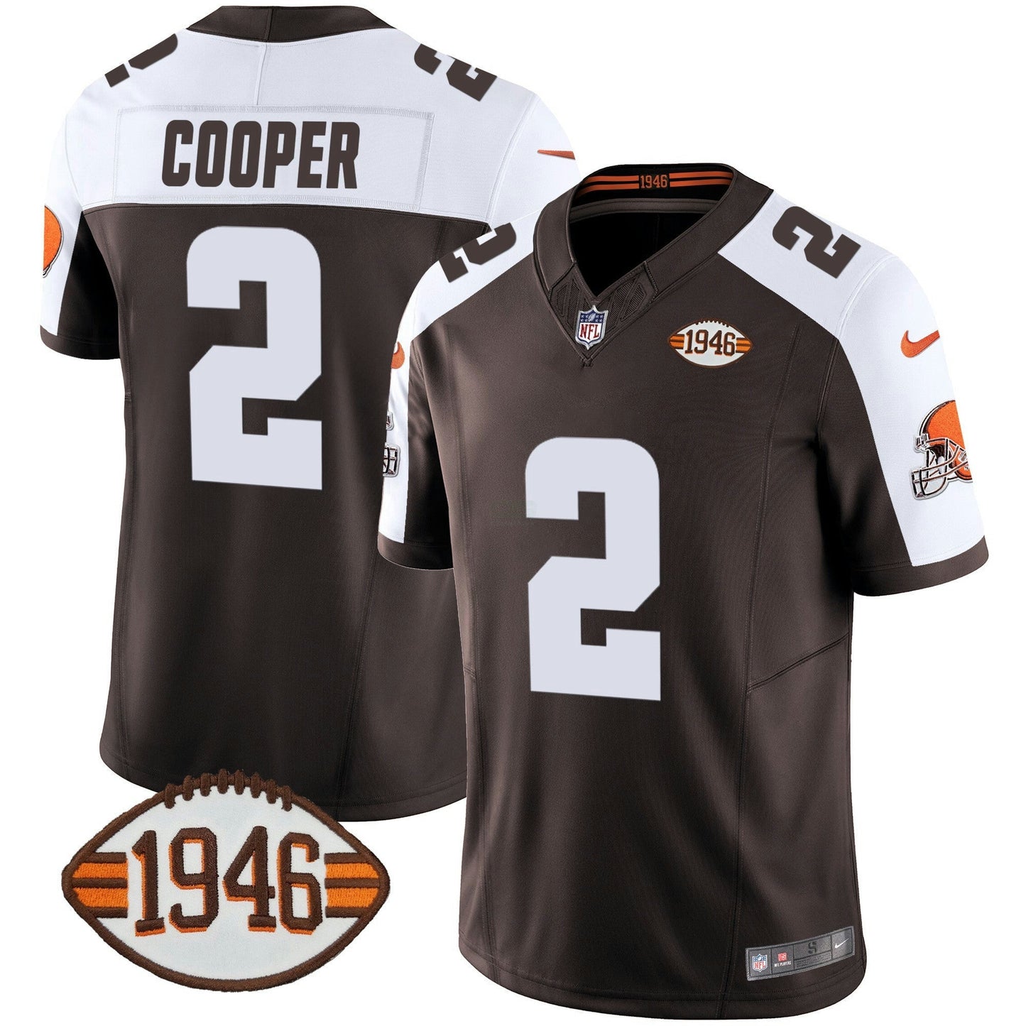 Camisa NFL Men’s 1946 75th Anniversary Patch Jersey