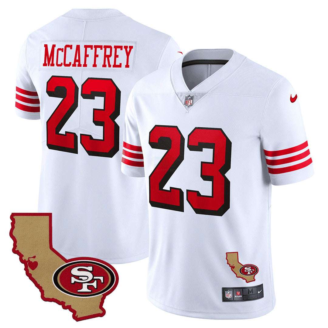 Camisa NFL Men’s 1994 California State Map Patch Throwback Jersey