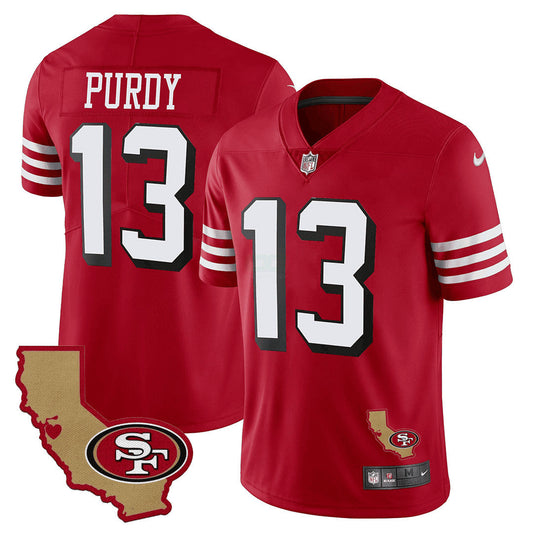 Camisa NFL Men’s 1994 California State Map Patch Throwback Jersey