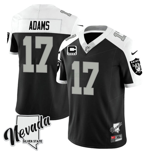Camisa NFL Men’s 2023 Nevada Silver State Patch Vapor Jersey