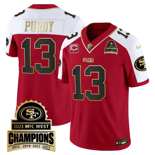 Camisa NFL Men’s 2023 NFC West Champions Patch Vapor Jersey V4