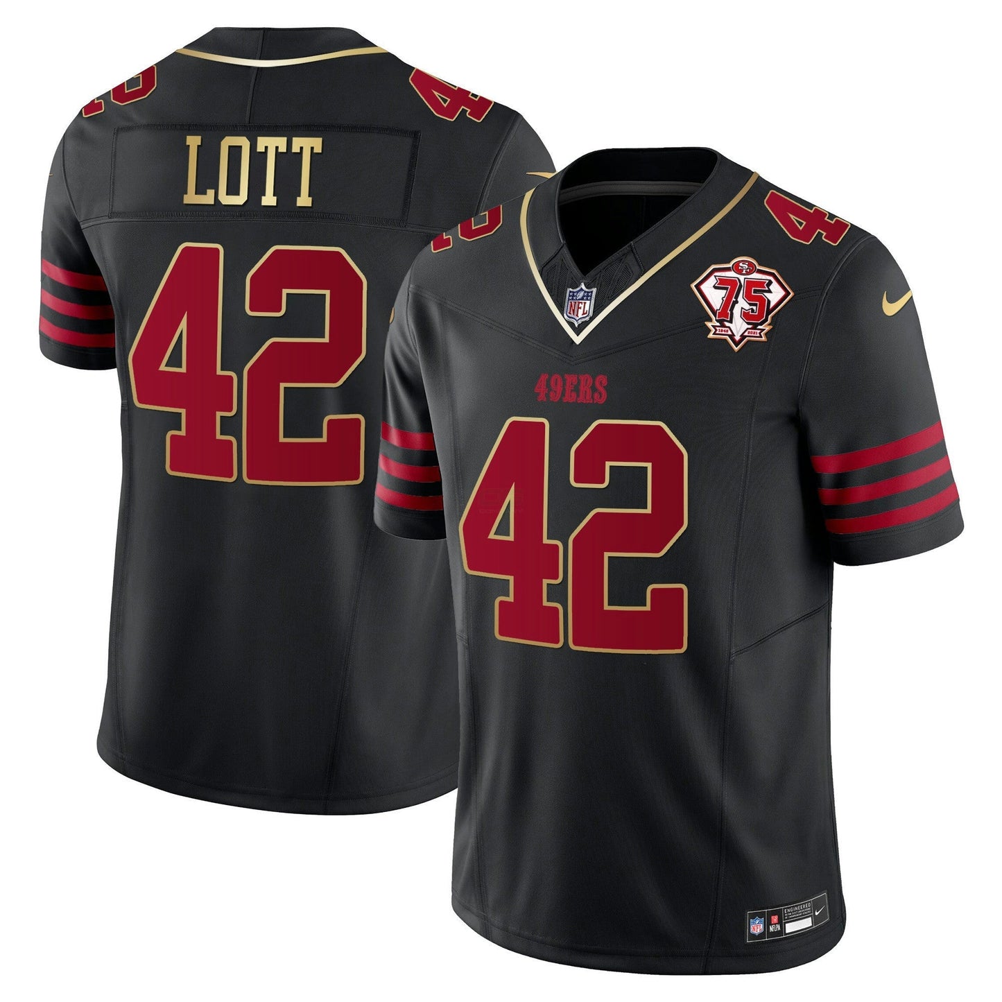 Camisa NFL Men’s 2023 Vapor Dourada Trim Limited Jersey