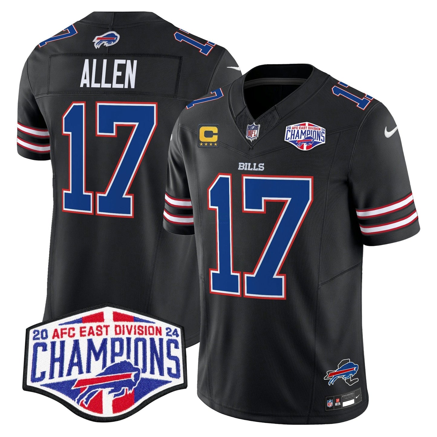 Camisa NFL Men’s 2024 AFC East Division Champions Vapor Limited Jersey