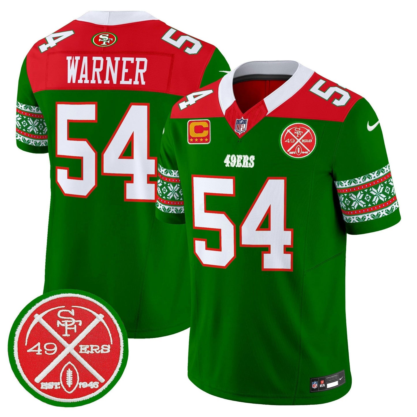 Camisa NFL Men’s 2024 Christmas Vapor Limited Jersey