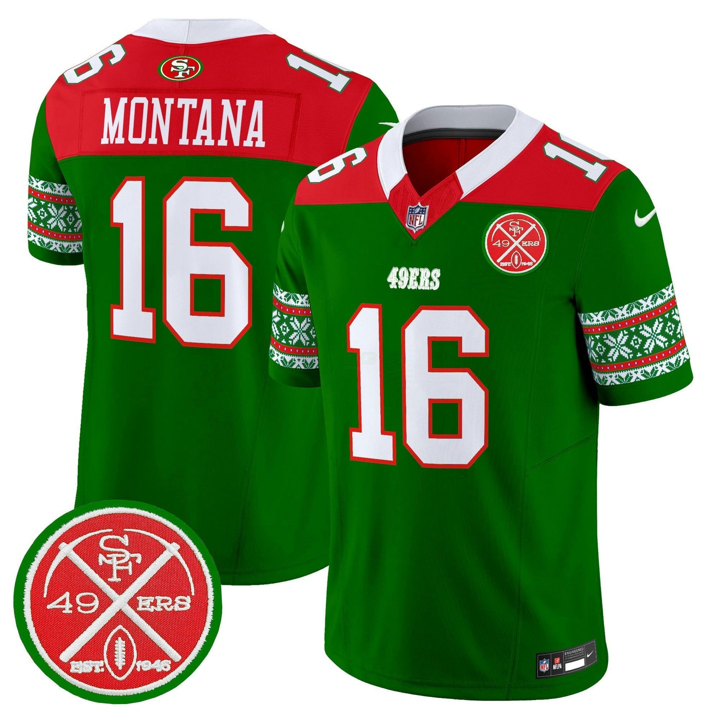 Camisa NFL Men’s 2024 Christmas Vapor Limited Jersey