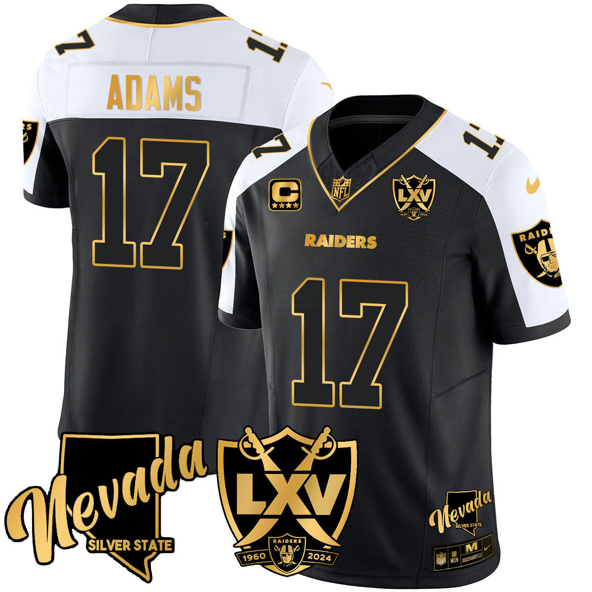 Camisa NFL Men’s 2024 Dourada Vapor Limited Jersey – 65th Anniversary