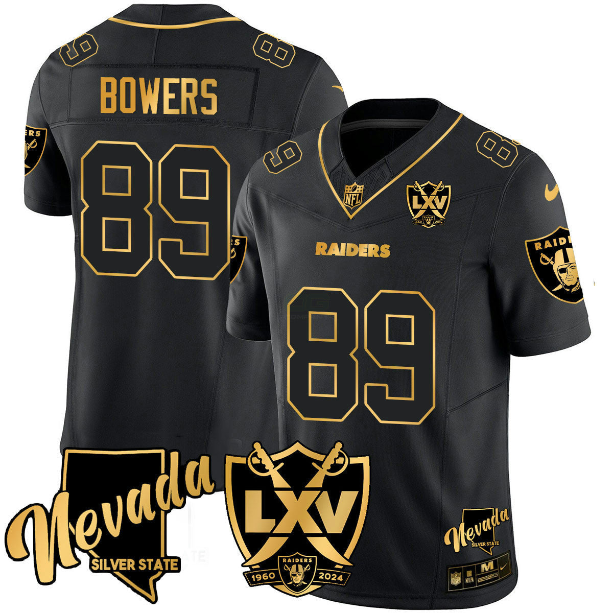 Camisa NFL Men’s 2024 Dourada Vapor Limited Jersey – 65th Anniversary