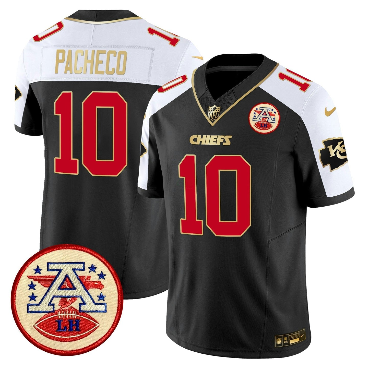 Camisa NFL Men’s 2024 Lamar Hunt Patch Vapor Limited Jersey