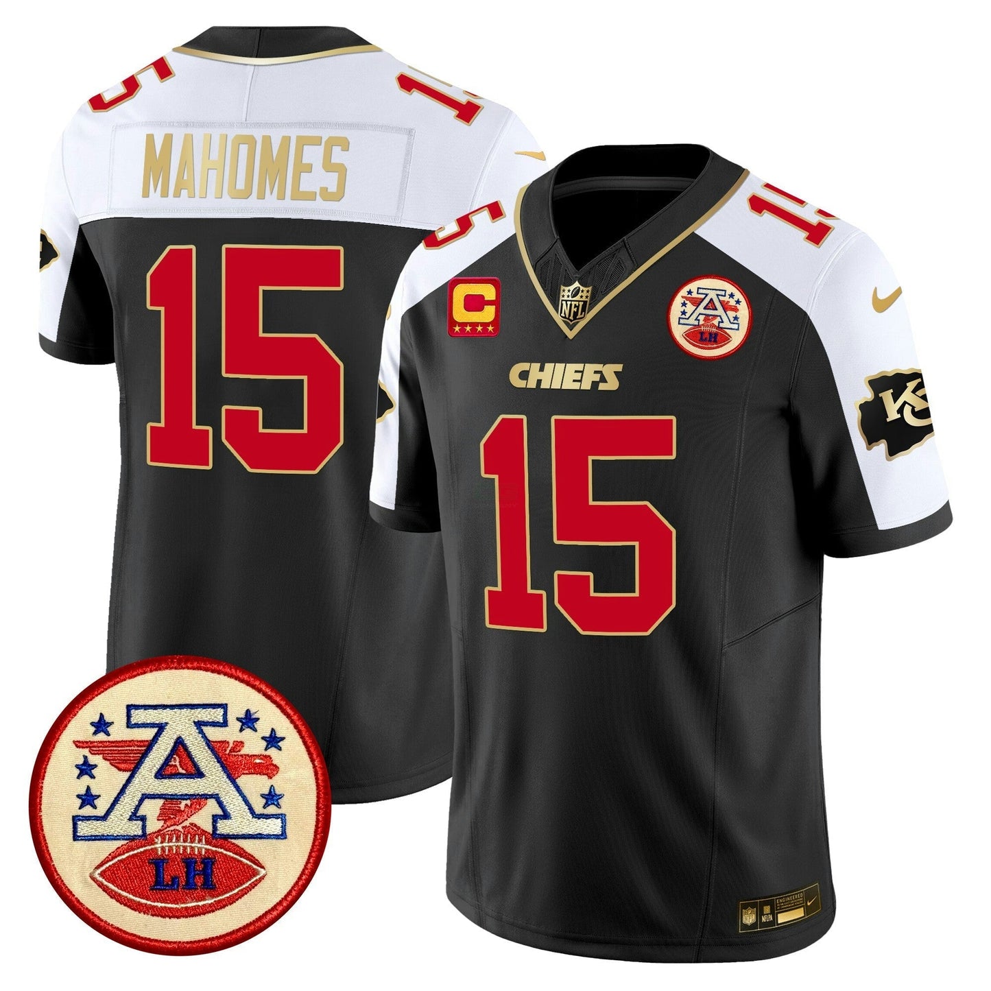 Camisa NFL Men’s 2024 Lamar Hunt Patch Vapor Limited Jersey