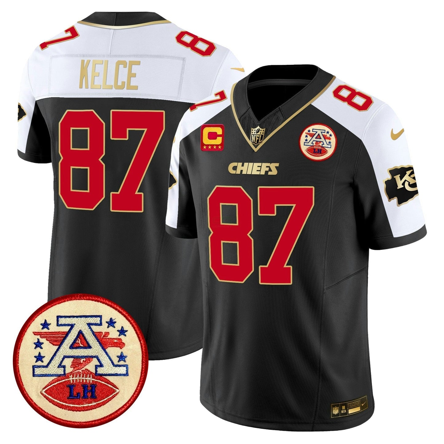 Camisa NFL Men’s 2024 Lamar Hunt Patch Vapor Limited Jersey