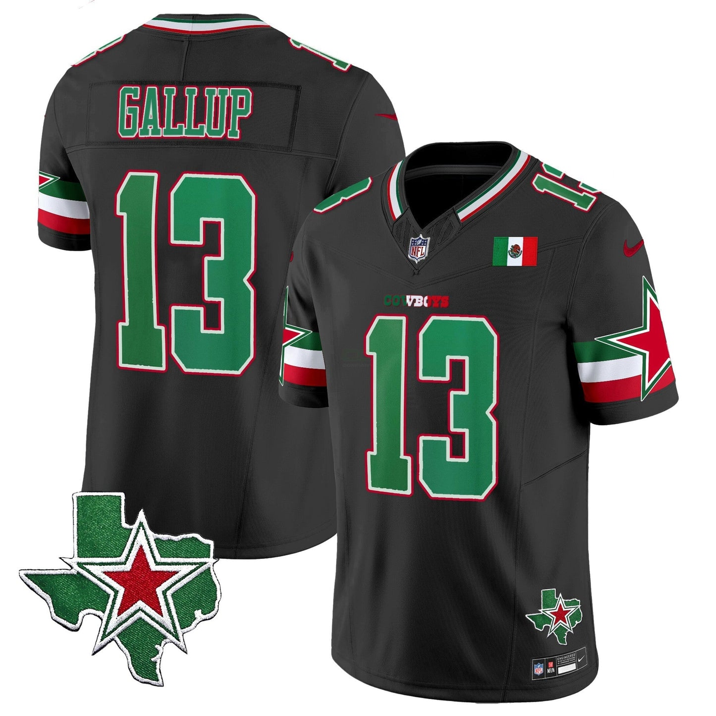 Camisa NFL Men’s 2024 Mexico Vapor Limited Jersey