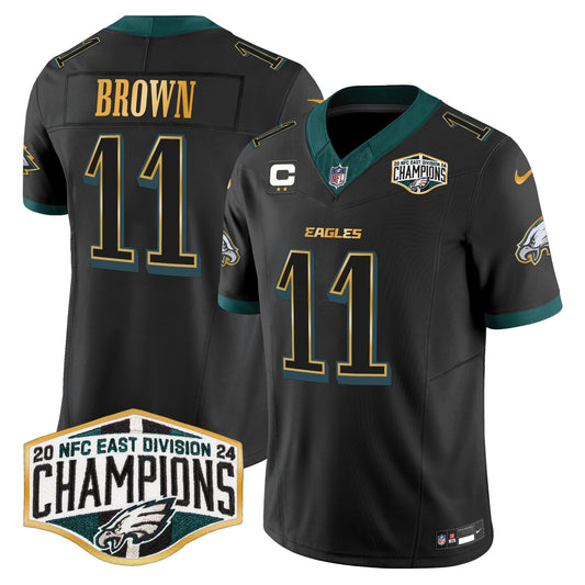 Camisa NFL Men’s 2024 NFC East Division Champions Dourada Trim Vapor Limited Jersey