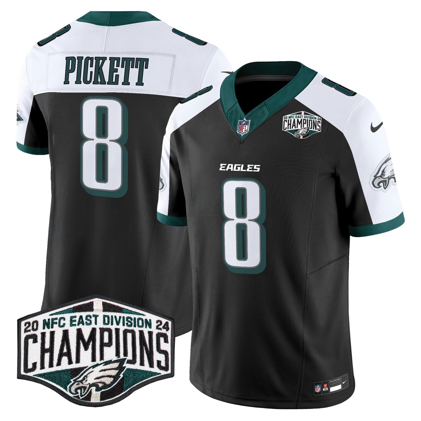 Camisa NFL Men’s 2024 NFC East Division Champions Vapor Limited Jersey