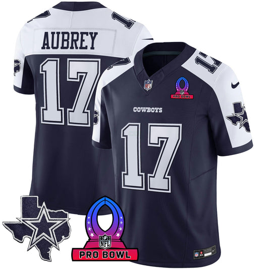 Camisa NFL Dallas Cowboys Men’s 2024 Pro Bowl Patch Vapor Jersey