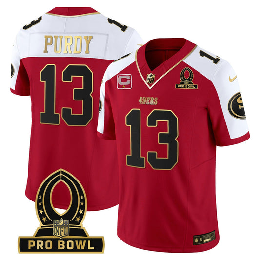 Camisa NFL San Francisco 49ers Men’s 2024 Pro Bowl Patch Vapor Jersey