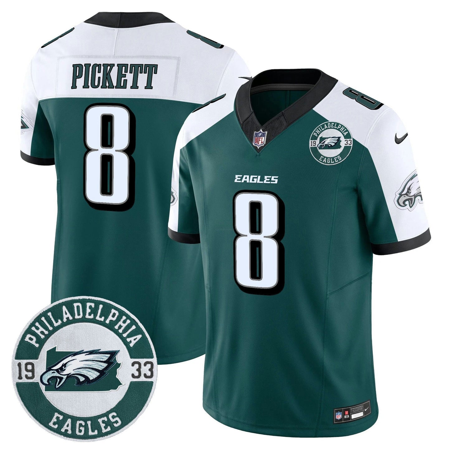 Camisa NFL Men’s 2024 Vapor Limited Jersey – Est. 1933 Patch