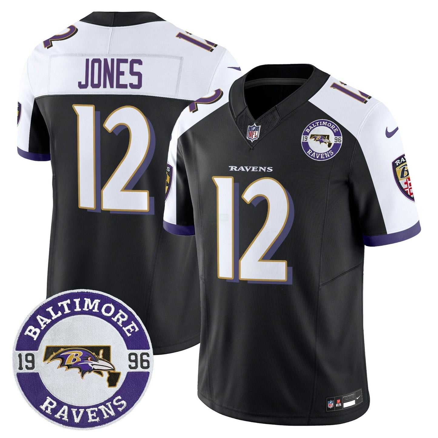 Camisa NFL Men’s 2024 Vapor Limited Jersey – Est. 1996 Patch