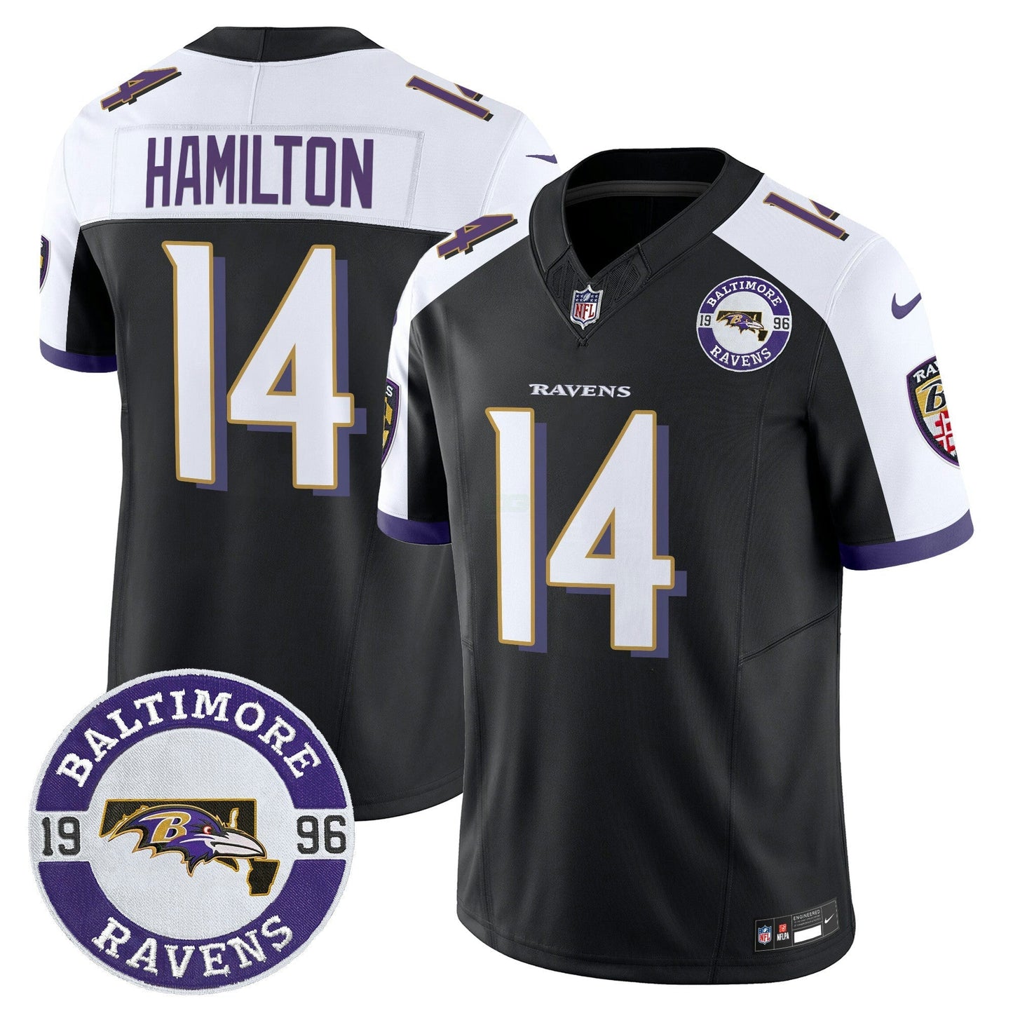 Camisa NFL Men’s 2024 Vapor Limited Jersey – Est. 1996 Patch