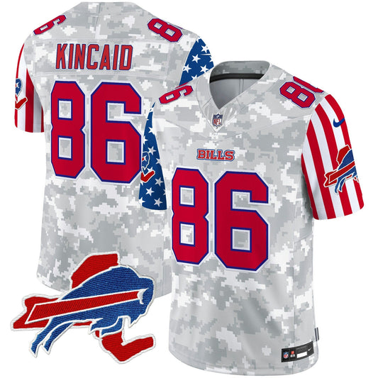 Camisa NFL Buffalo Bills Men’s 2025 Independence Day Vapor Premier Limited Jersey