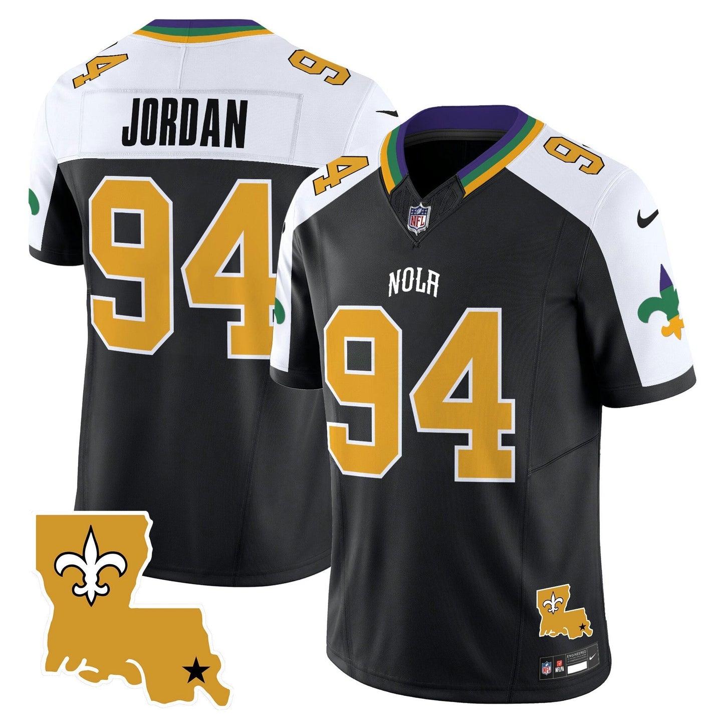 Camisa NFL Men’s 2025 New Orleans City Vapor Limited Jersey
