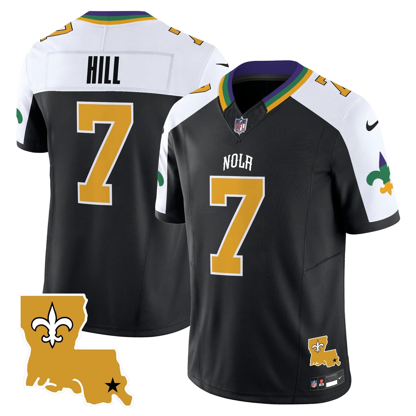 Camisa NFL Men’s 2025 New Orleans City Vapor Limited Jersey