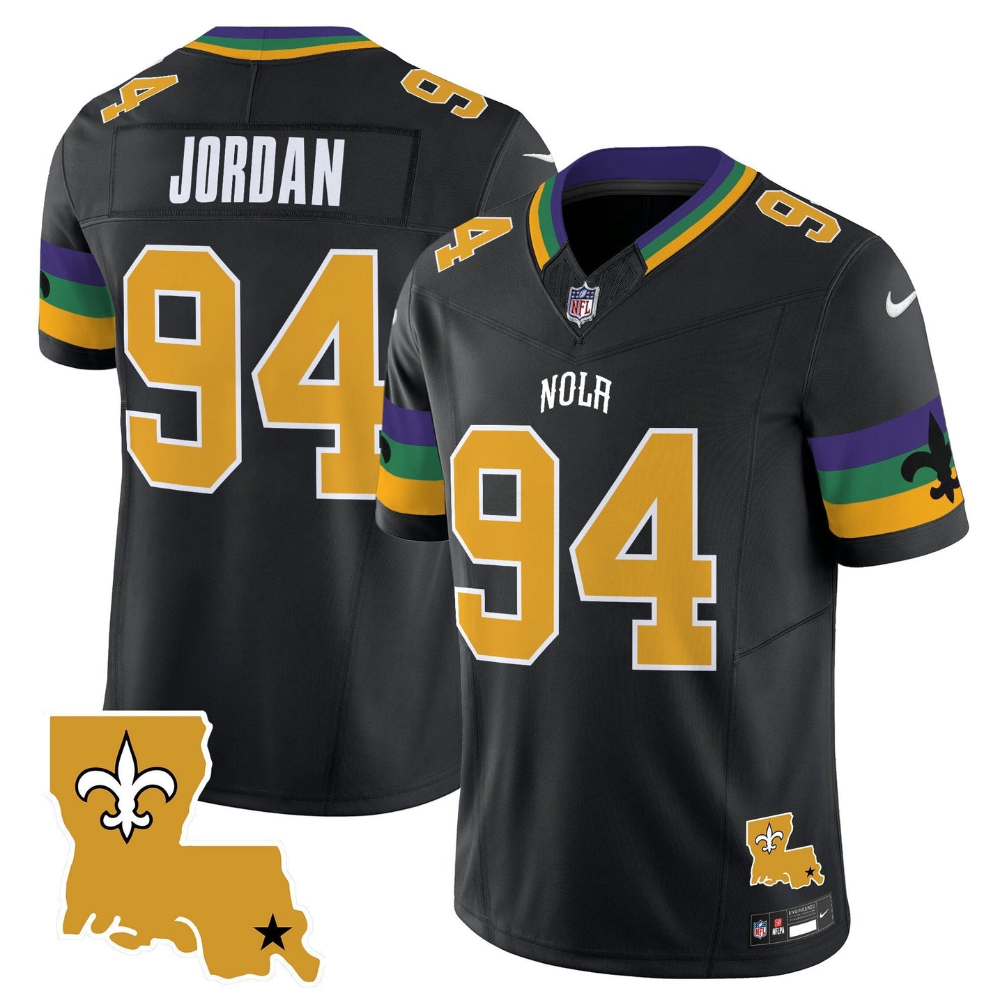 Camisa NFL Men’s 2025 New Orleans City Vapor Limited Jersey