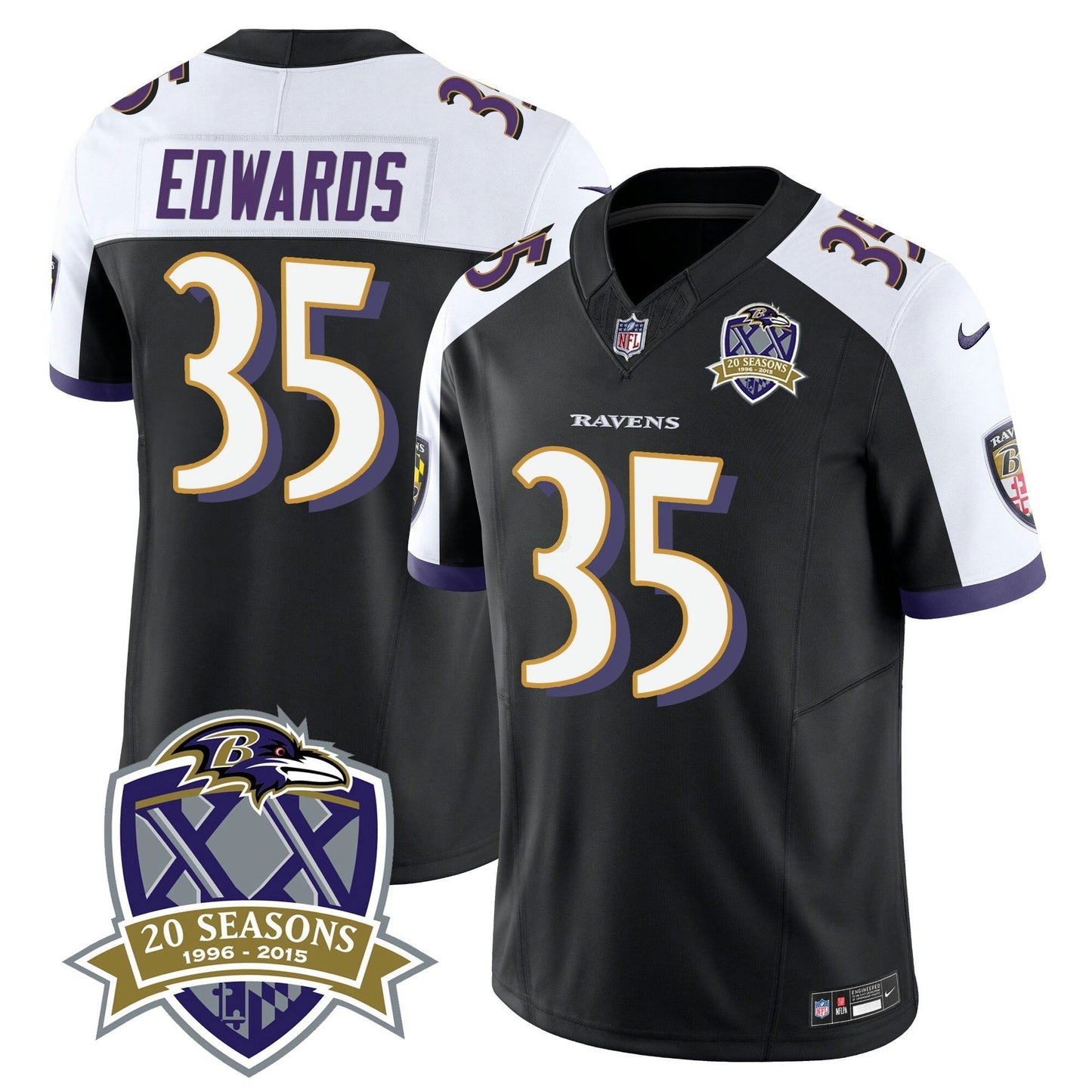 Camisa NFL Men’s 20th Season Patch Vapor Limited Jersey