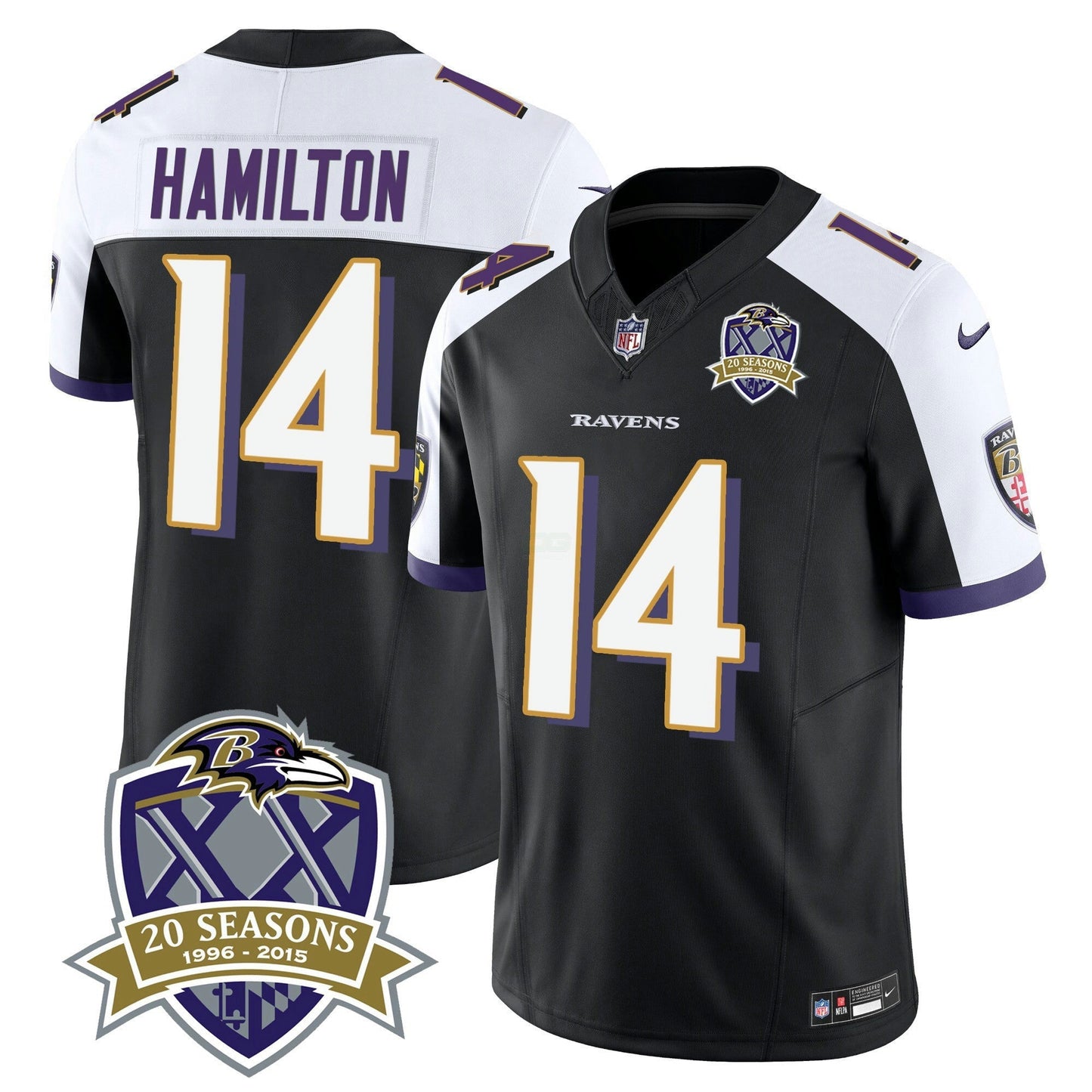 Camisa NFL Men’s 20th Season Patch Vapor Limited Jersey