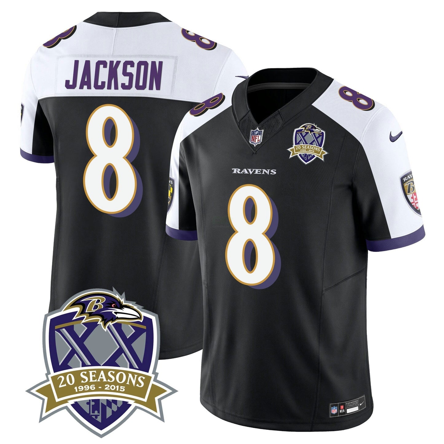 Camisa NFL Men’s 20th Season Patch Vapor Limited Jersey