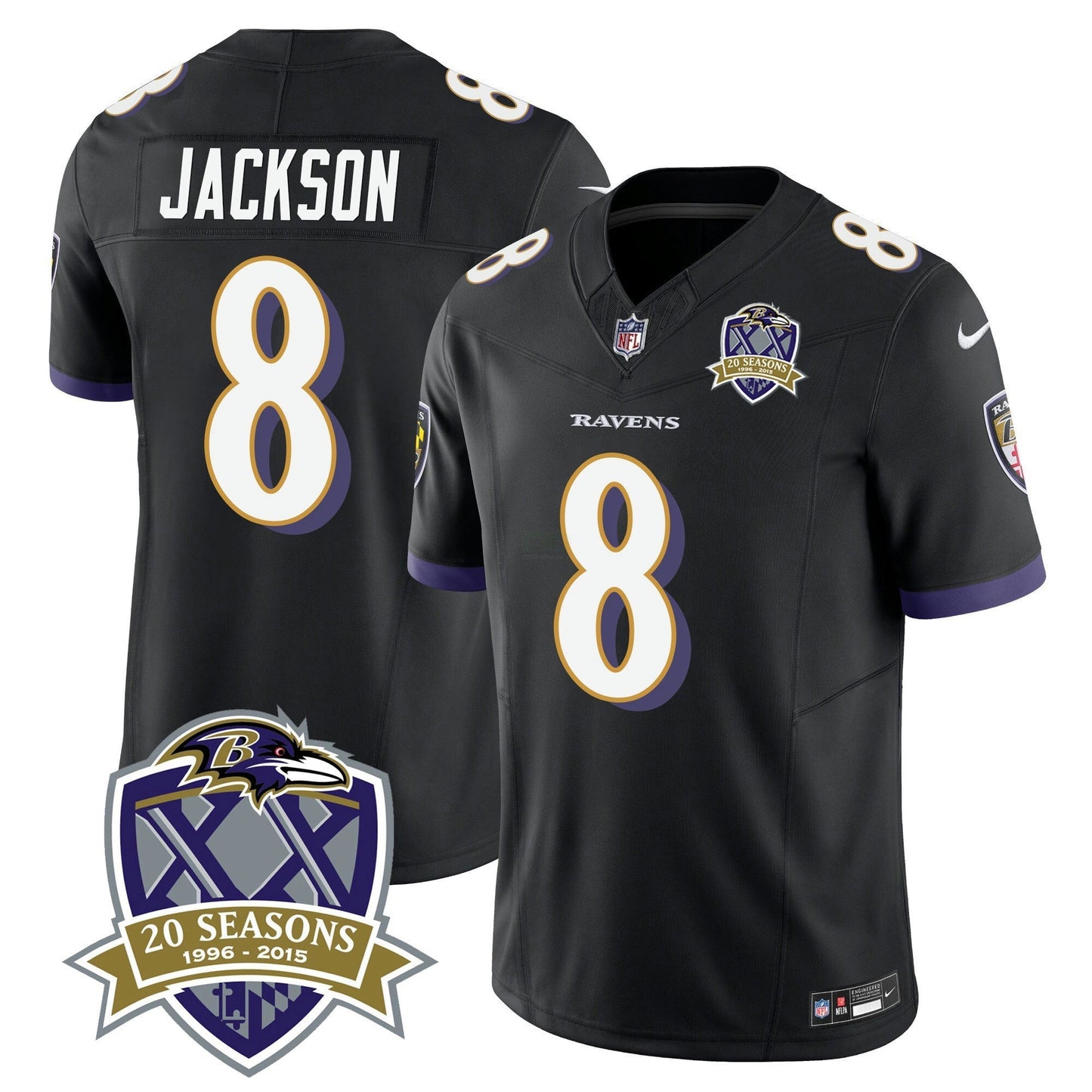 Camisa NFL Men’s 20th Season Patch Vapor Limited Jersey