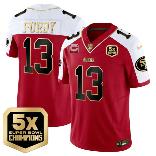 Camisa NFL San Francisco 49ers Men’s 5x Super Bowl Champions Vapor Limited Jersey