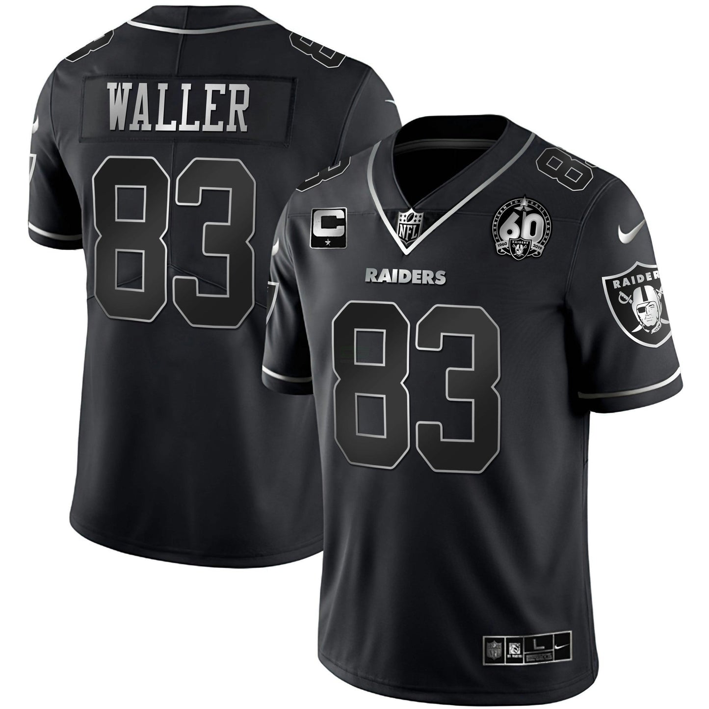 Camisa NFL Men’s 60th Season Patch Dourada & Split
