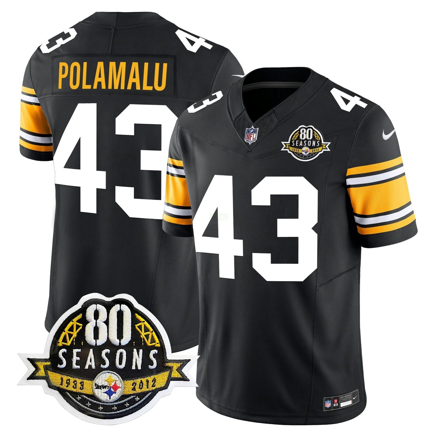 Camisa NFL Men’s 80th Anniversary Patch Vapor Limited Jersey