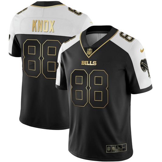 Camisa NFL Men’s Alternativa Vapor Preta Dourada & Preta Invertida Limited