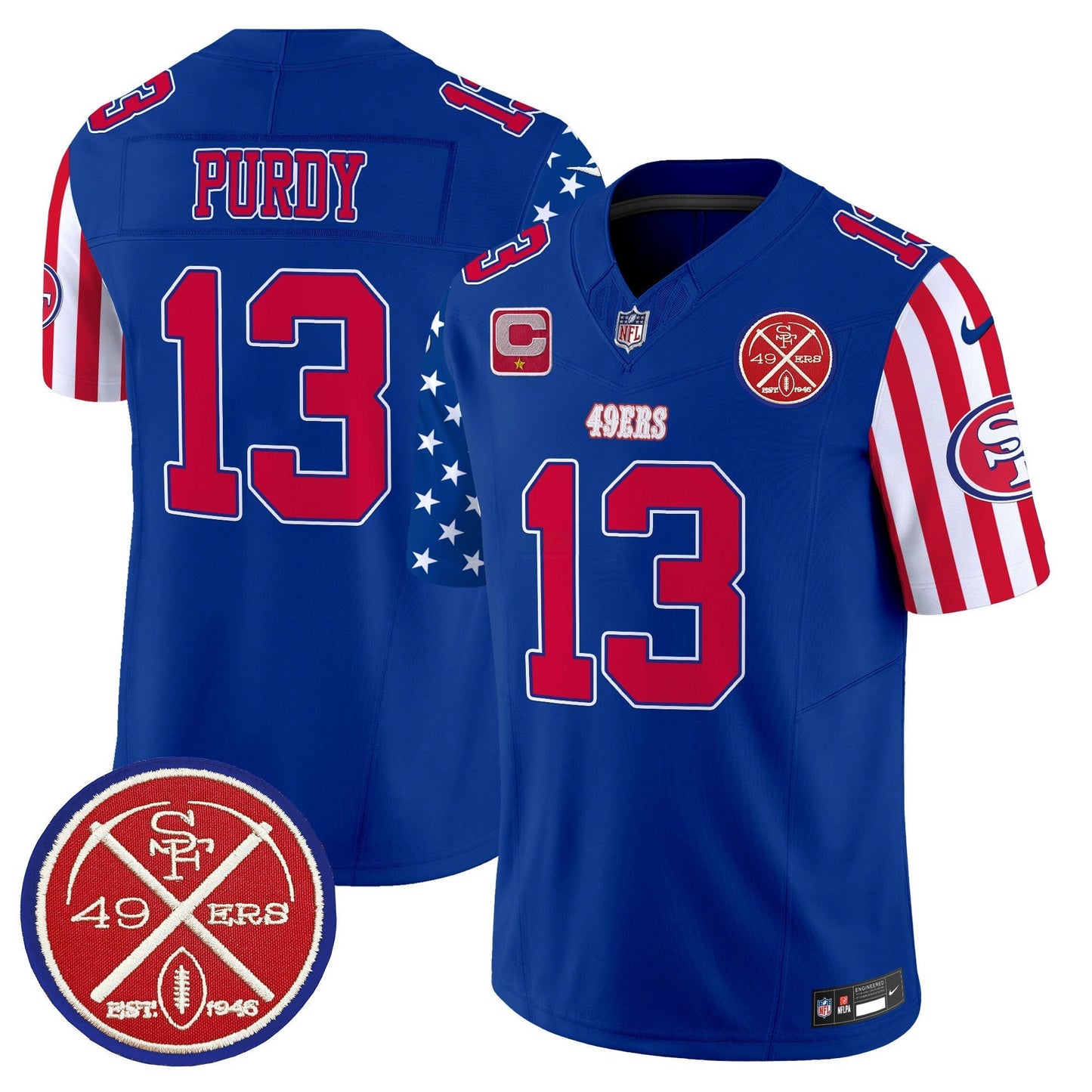 Camisa NFL San Francisco 49ers Men’s American Style Vapor Limited Jersey