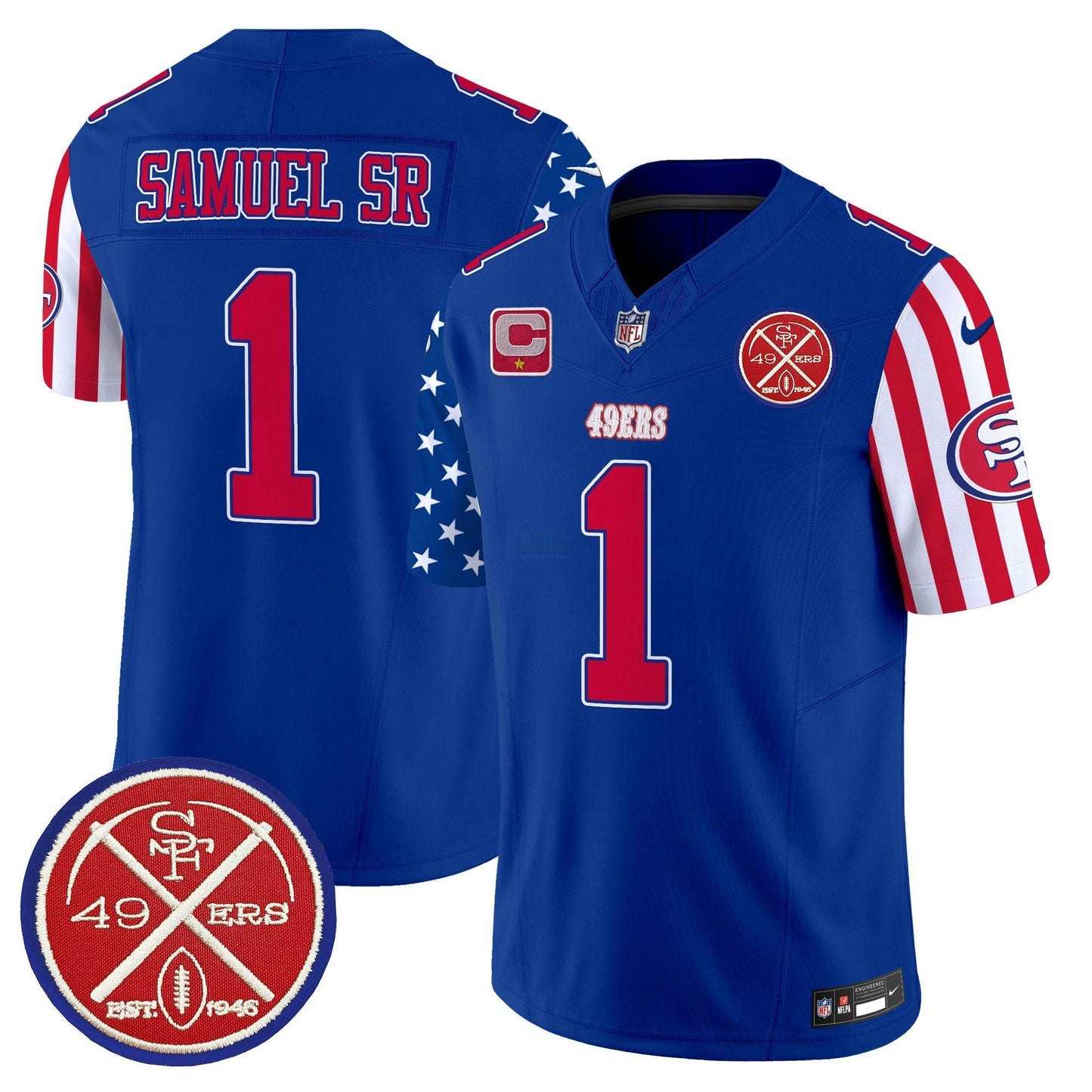 Camisa NFL San Francisco 49ers Men’s American Style Vapor Limited Jersey