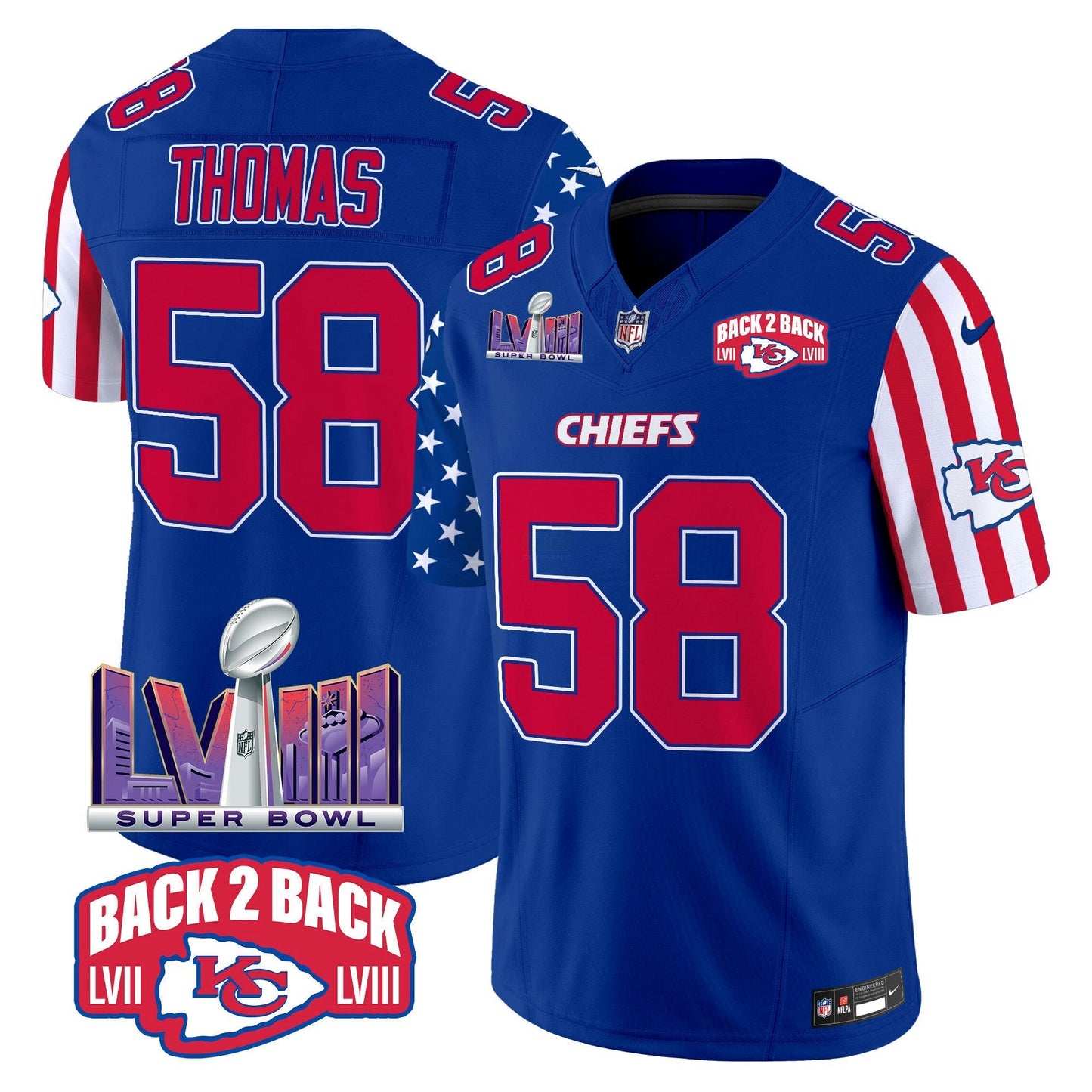 Camisa NFL Kansas City Chiefs Men’s American Style Vapor Limited Jersey