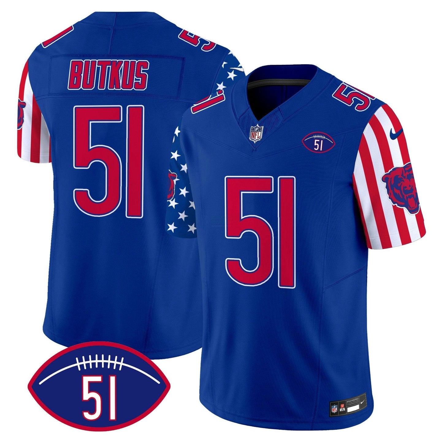 Camisa NFL Chicago Bears Men’s American Style Vapor Limited Jersey