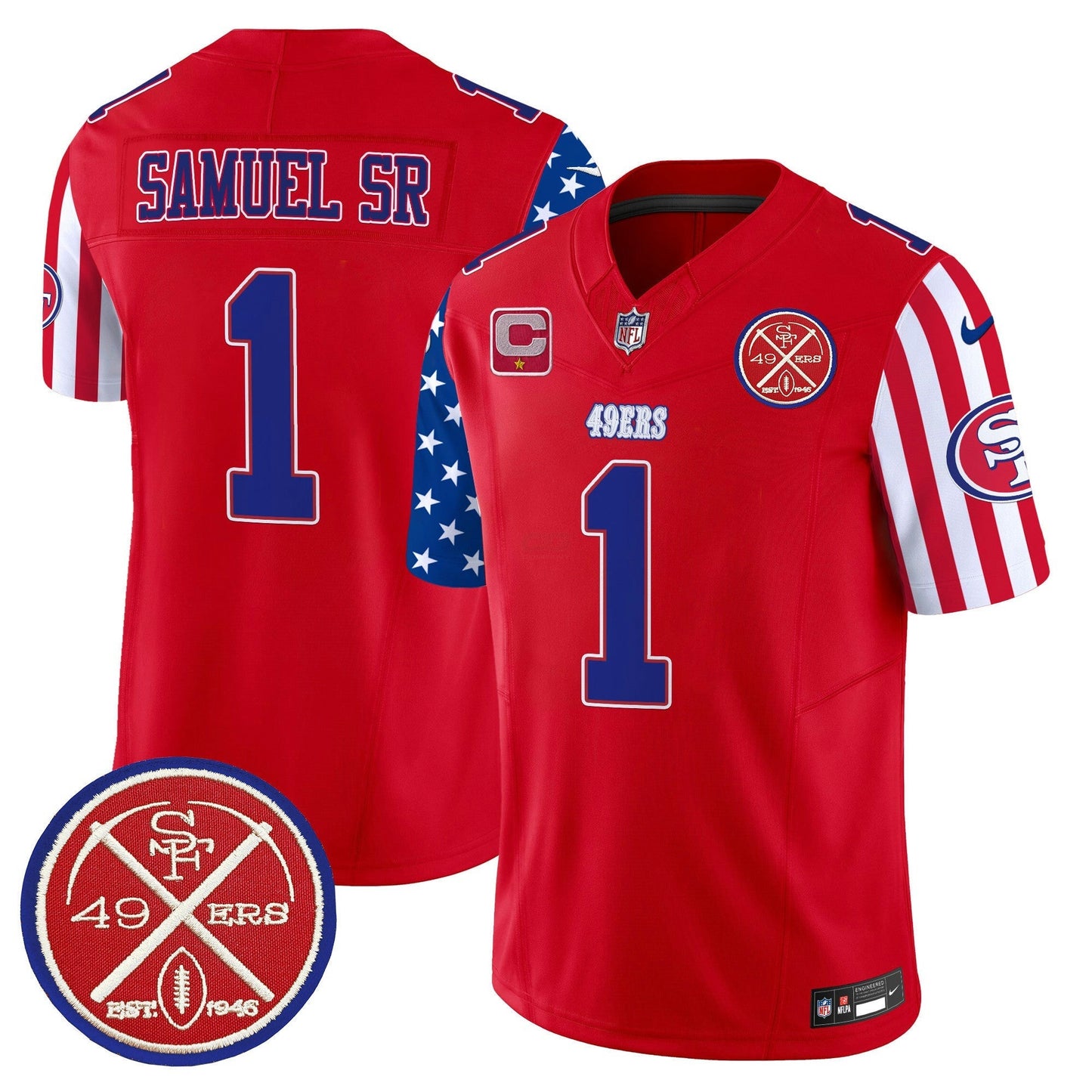 Camisa NFL San Francisco 49ers Men’s American Style Vapor Limited Jersey