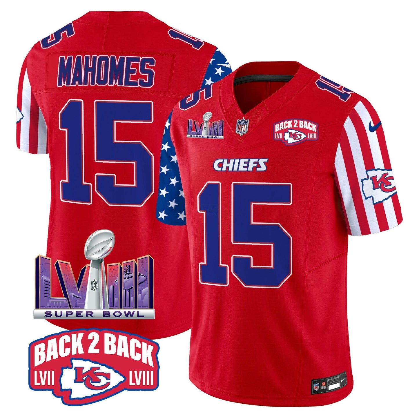 Camisa NFL Kansas City Chiefs Men’s American Style Vapor Limited Jersey