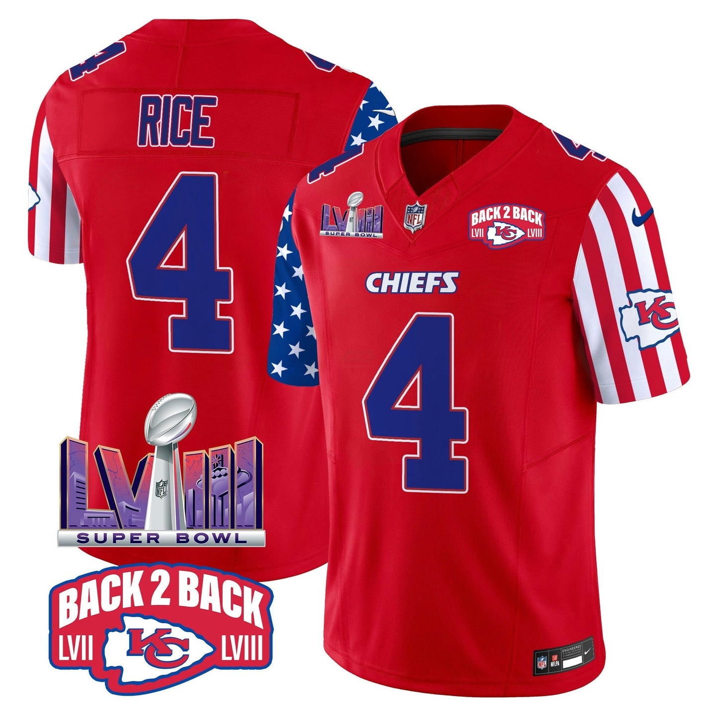 Camisa NFL Kansas City Chiefs Men’s American Style Vapor Limited Jersey