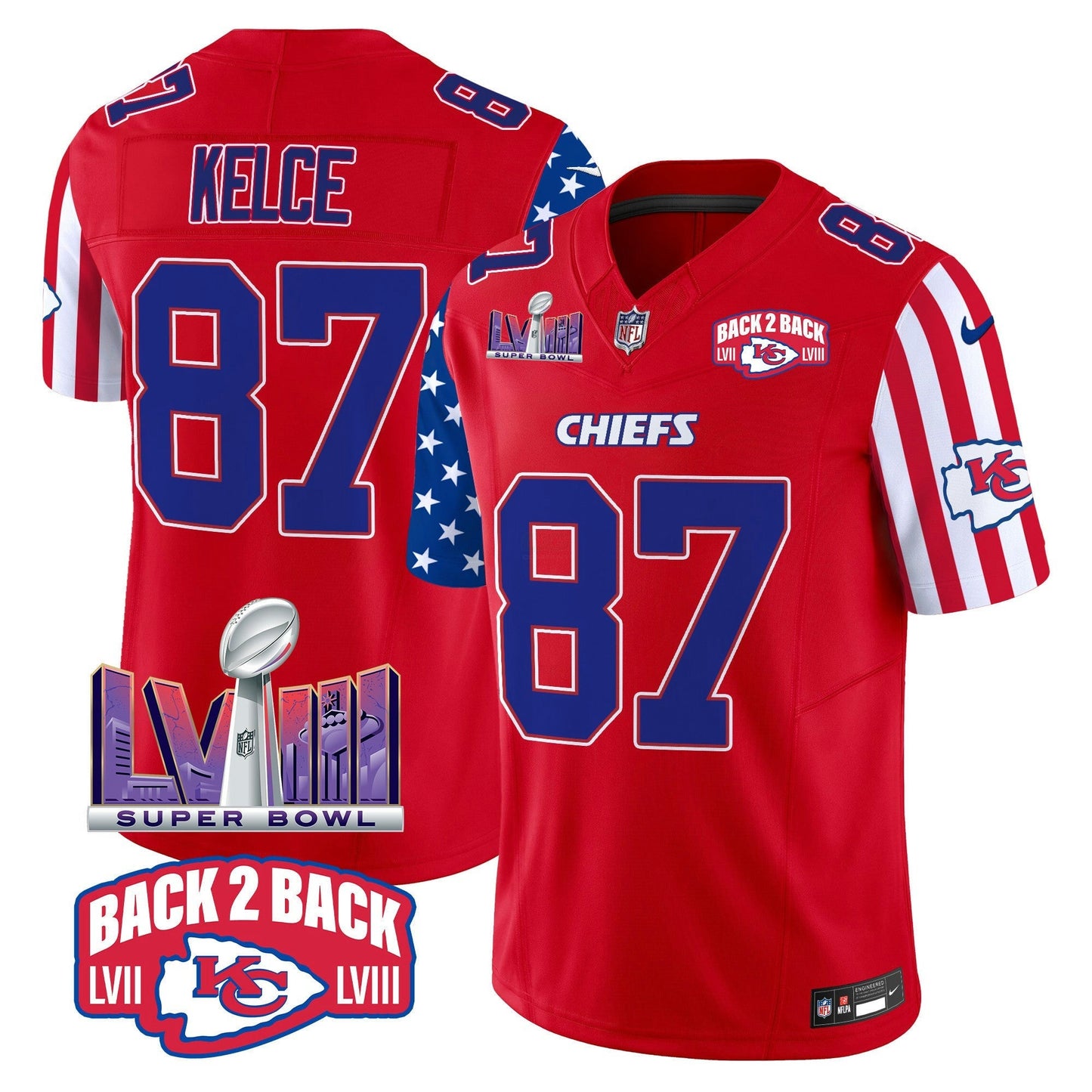 Camisa NFL Kansas City Chiefs Men’s American Style Vapor Limited Jersey